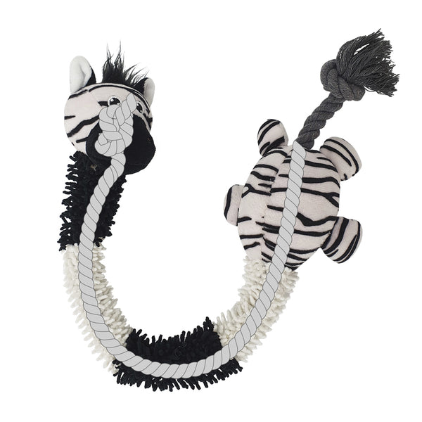 Zebra mit innenliegendem Seil