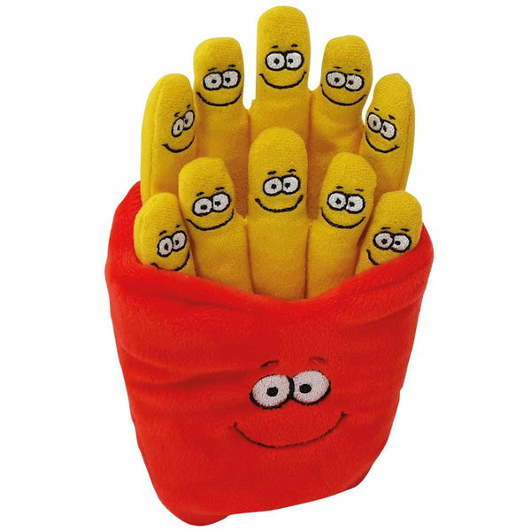 Pommes aus Plüsch